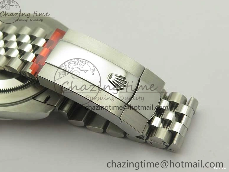 MiroTime 0114 DateJust 41 126334 SS REF 1:1 Best Edition Gray Dial Stick Markers on Jubilee Bracelet A3235 Clone V OdorResistant 3382